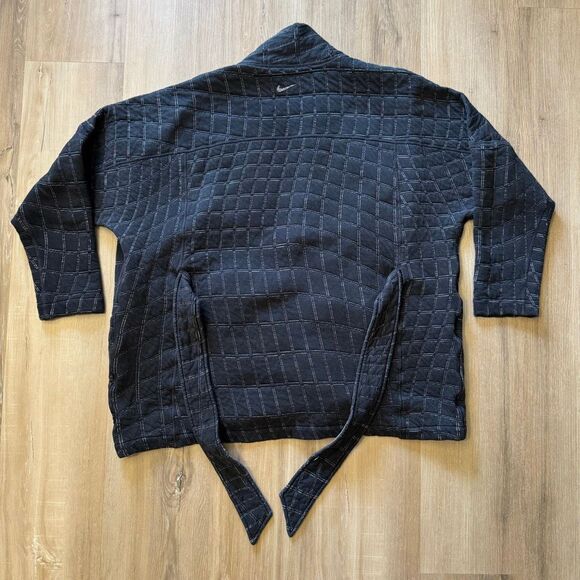 Nike x Yoga Black Kimono Wrap Jacket - Picture 4 of 6